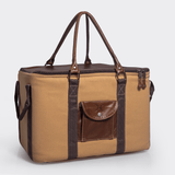 45L Bigboy Box Cooler Wax Canvas & Leather Hard Plastic Inner RTS - Thandana UK