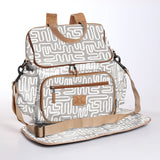 Baby Nappy Backpack Laminated Fabric RTS - Thandana UK