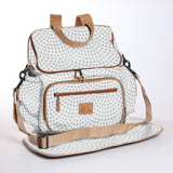 Baby Nappy Backpack Laminated Fabric RTS - Thandana UK