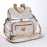 Baby Nappy Backpack Laminated Fabric RTS - Thandana UK