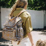 Baby Nappy Backpack Laminated Fabric RTS - Thandana UK