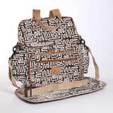 Baby Nappy Backpack Laminated Fabric RTS - Thandana UK