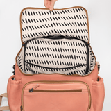Baby Nappy Backpack Leather RTS - Thandana UK