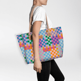 Beach Medium Bag Laminated Fabric RTS - Thandana UK