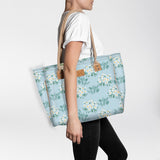 Beach Medium Bag Laminated Fabric RTS - Thandana UK