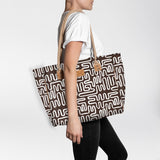 Beach Medium Bag Laminated Fabric RTS - Thandana UK