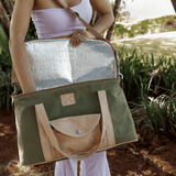 Caddy Cooler Canvas & Leather RTS - Thandana UK