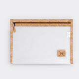Clear Document Pouch Laminated Fabric RTS - Thandana UK