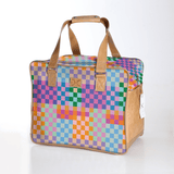 Large Weekender Luggage Laminated Fabric - Thandana UK