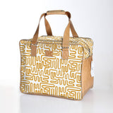 Large Weekender Luggage Laminated Fabric - Thandana UK