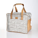 Large Weekender Luggage Laminated Fabric - Thandana UK