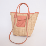 Maia Weave & Leather Bag - Thandana UK