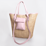 Maia Weave & Leather Bag - Thandana UK