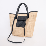 Maia Weave & Leather Bag - Thandana UK
