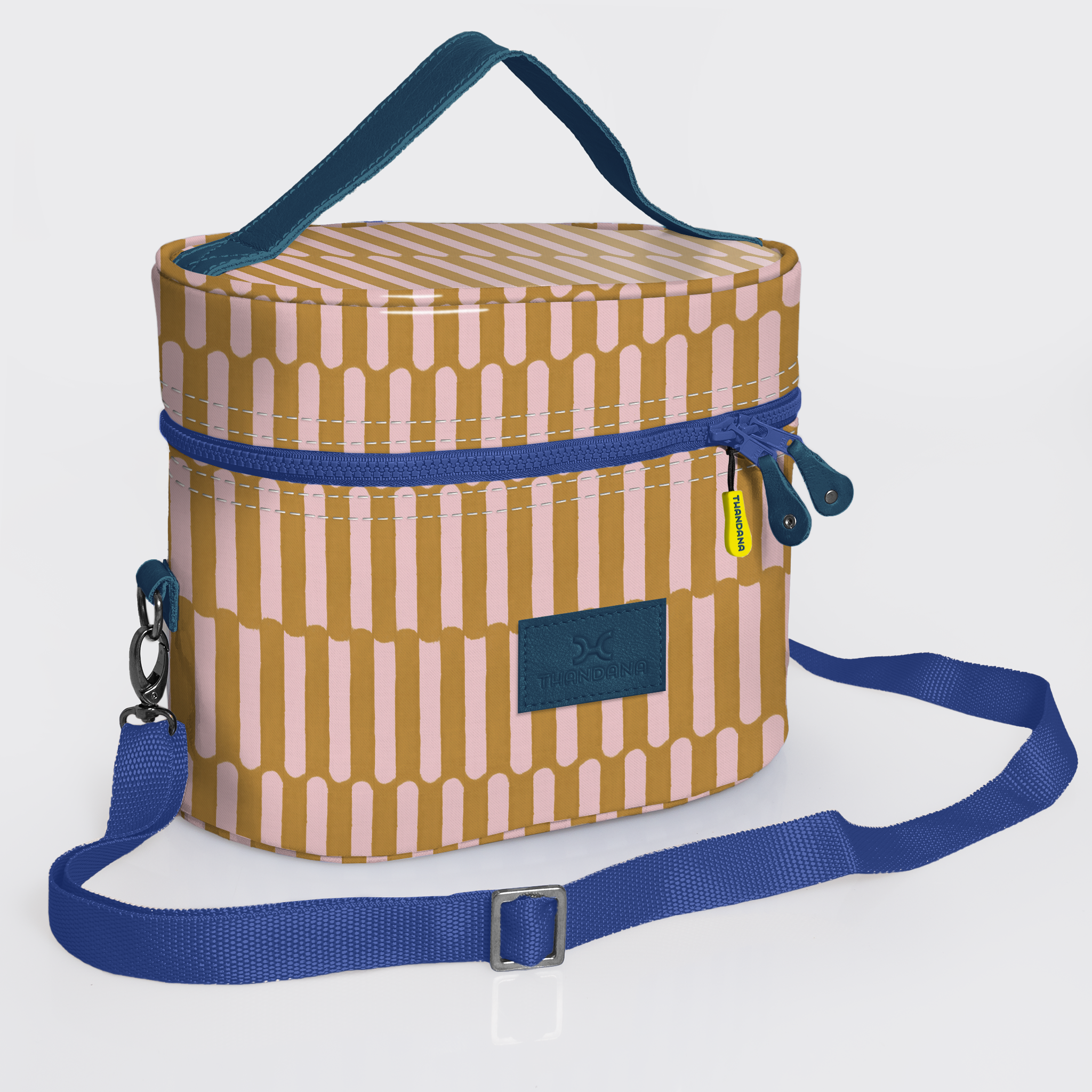 Bougie Vanity Blue | Laminated Fabric