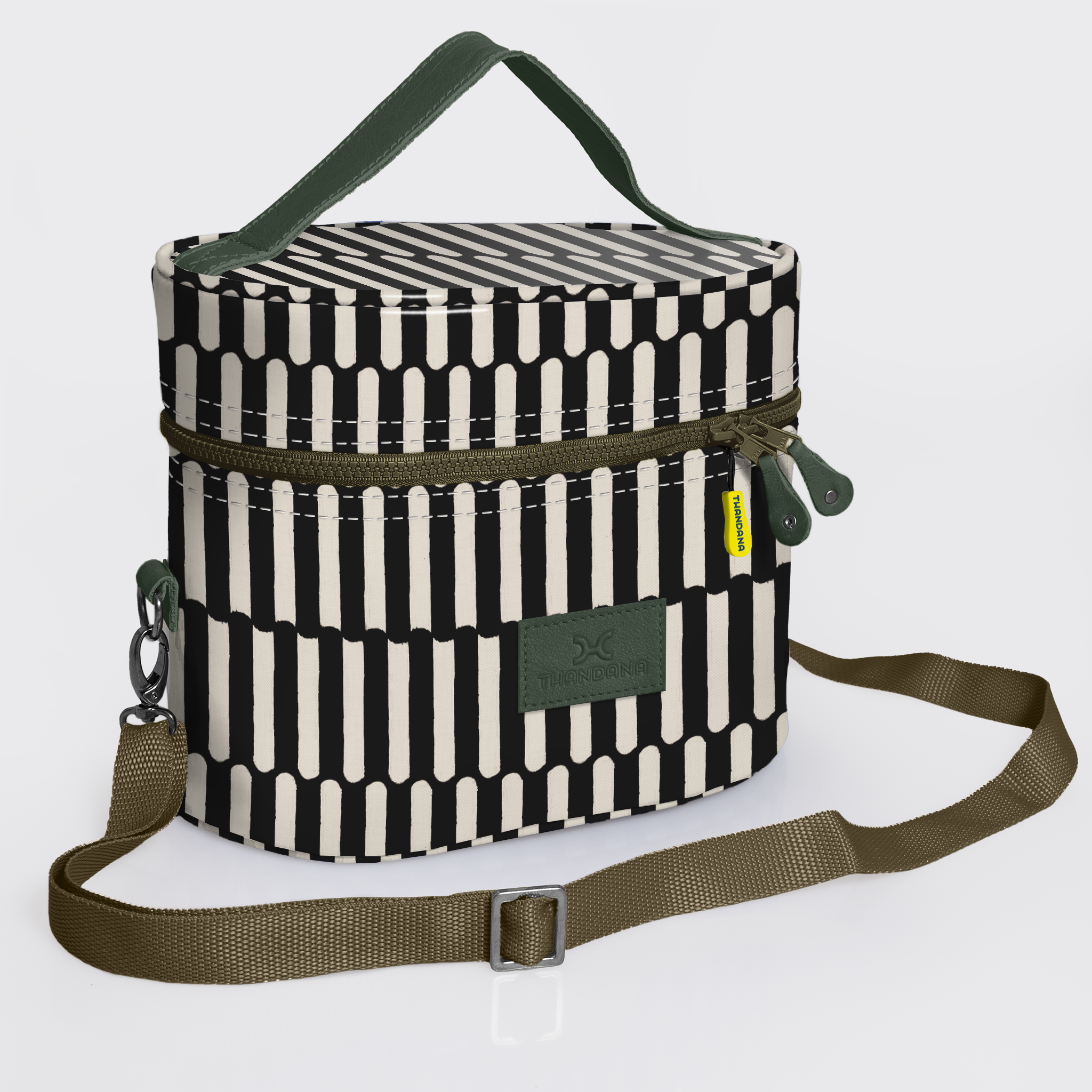 Bougie Vanity Olive | Laminated Fabric