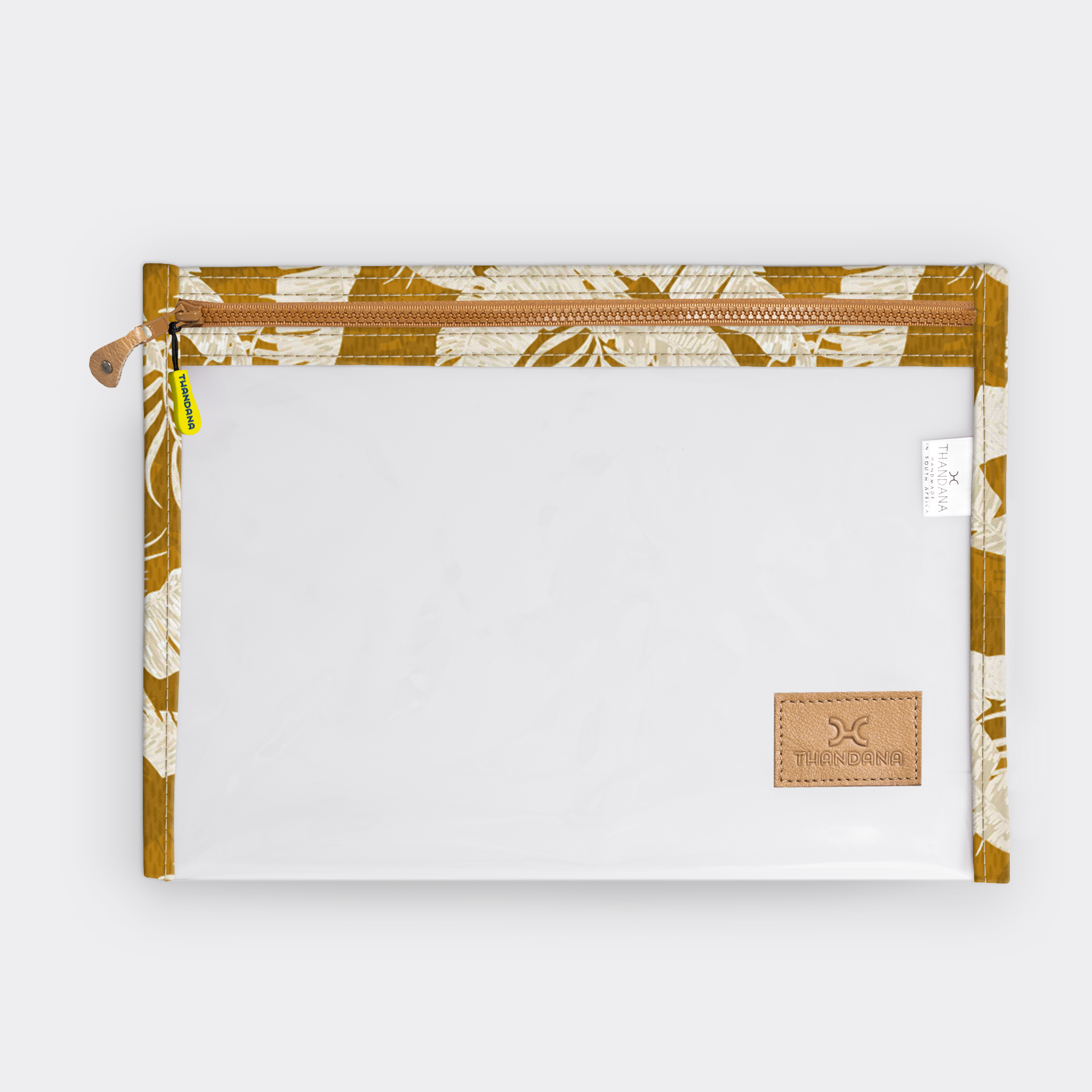 Clear Document Pouch | Laminated Fabric