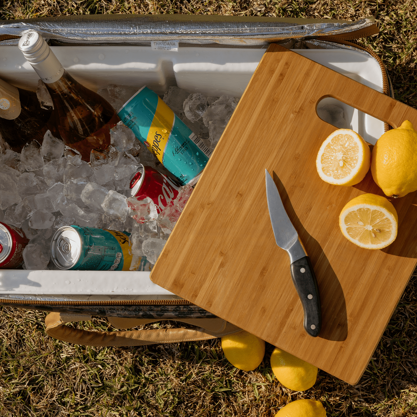 45L Bigboy Box Cooler Leather Hard Plastic Inner - Thandana UK