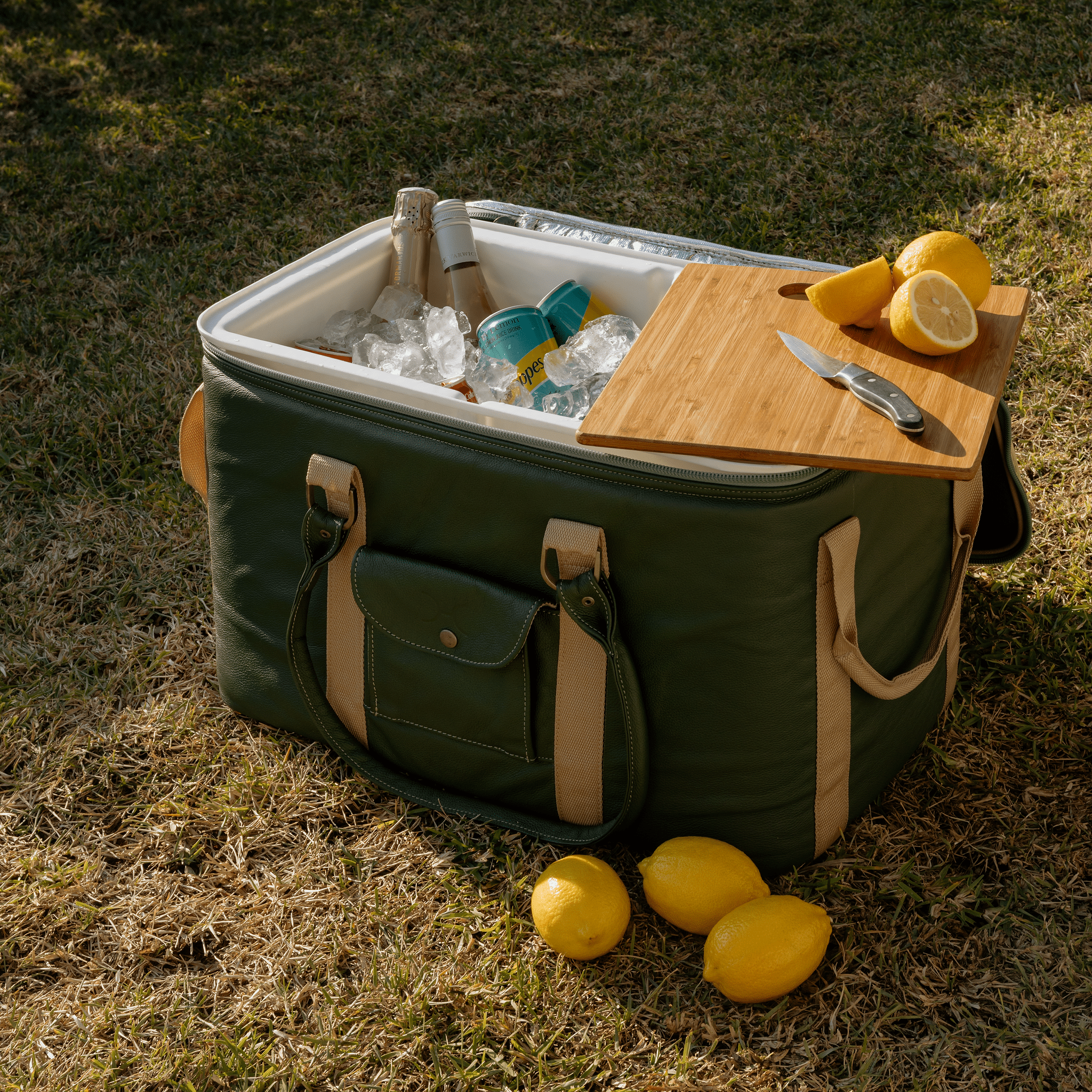 45L Bigboy Box Cooler Leather Hard Plastic Inner - Thandana UK
