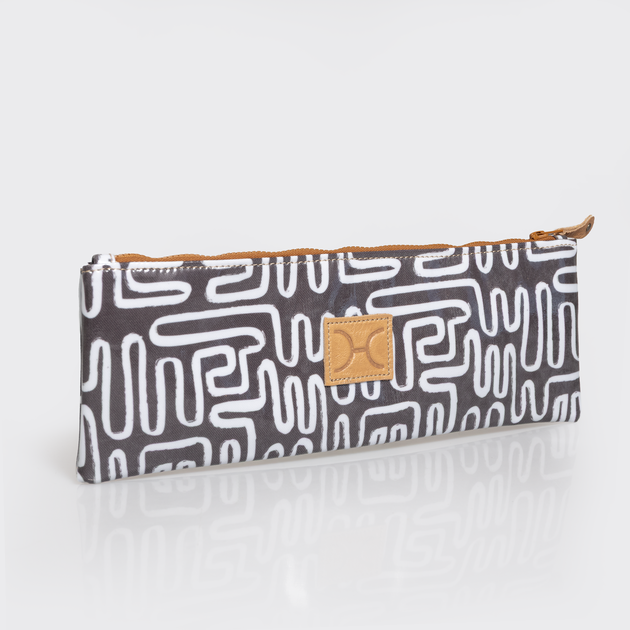 Doodle Pencil Pouch | Laminated Fabric