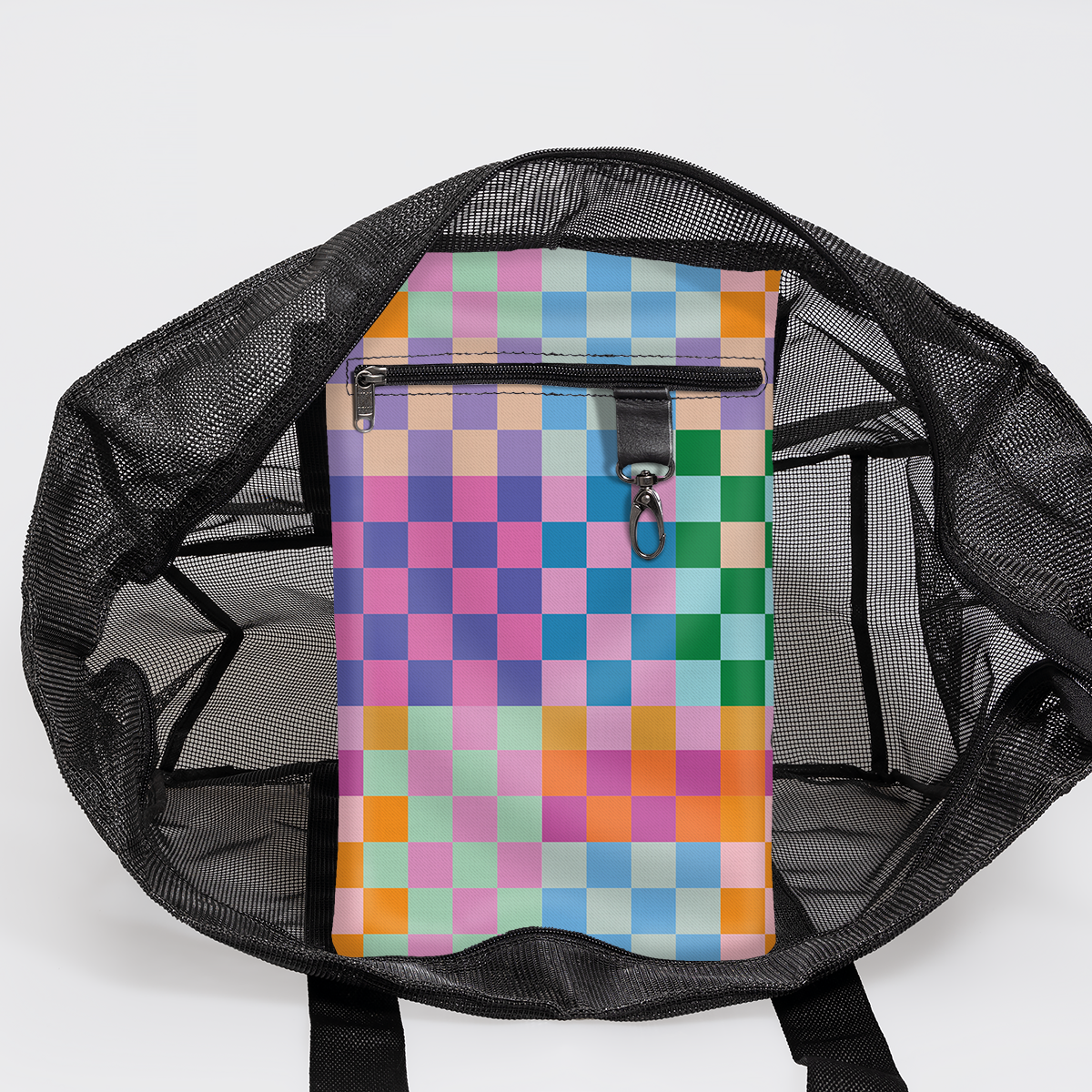 Meshie Large Beach Bag | Black
