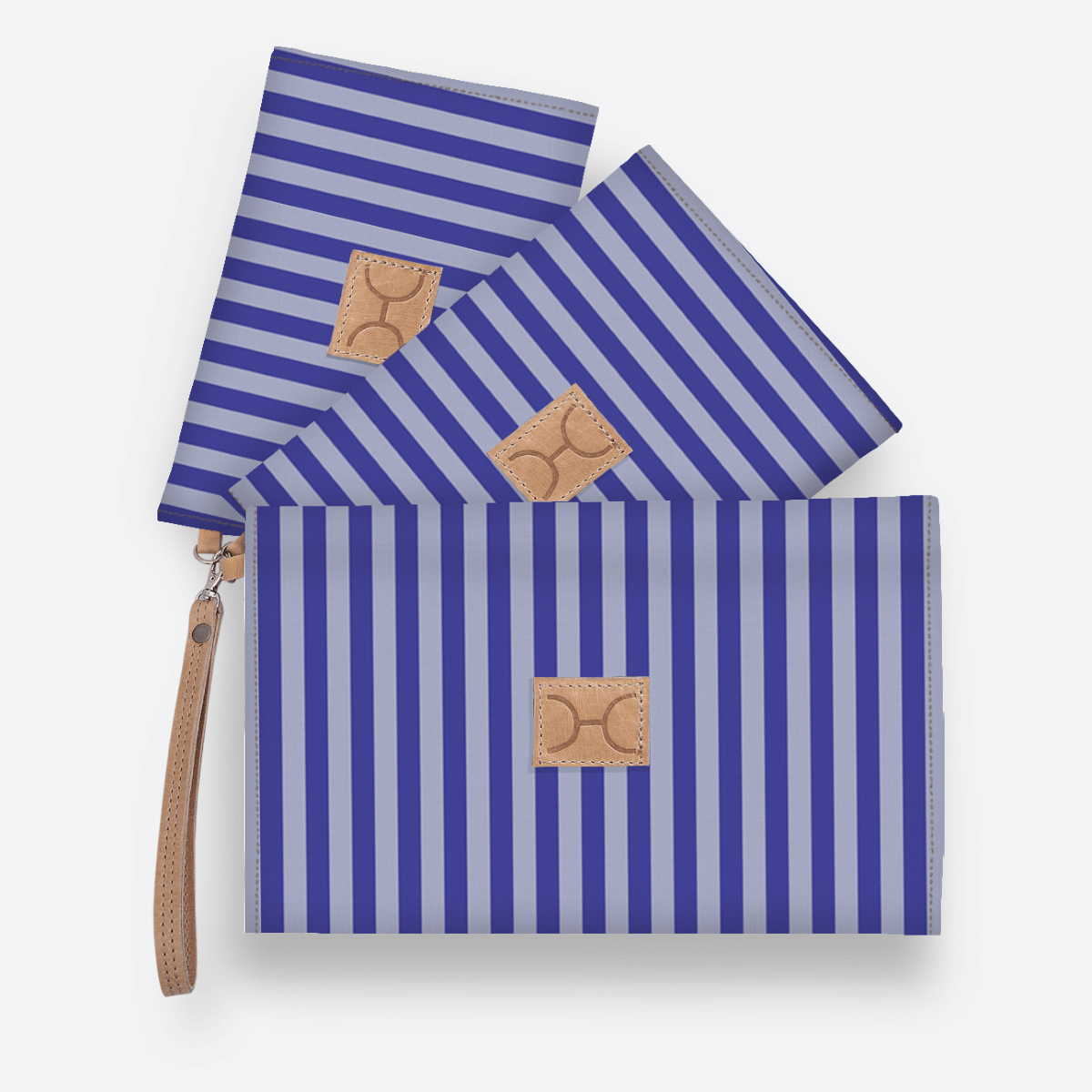Accessory Pouches 3in1 Laminated Fabric - Thandana UK