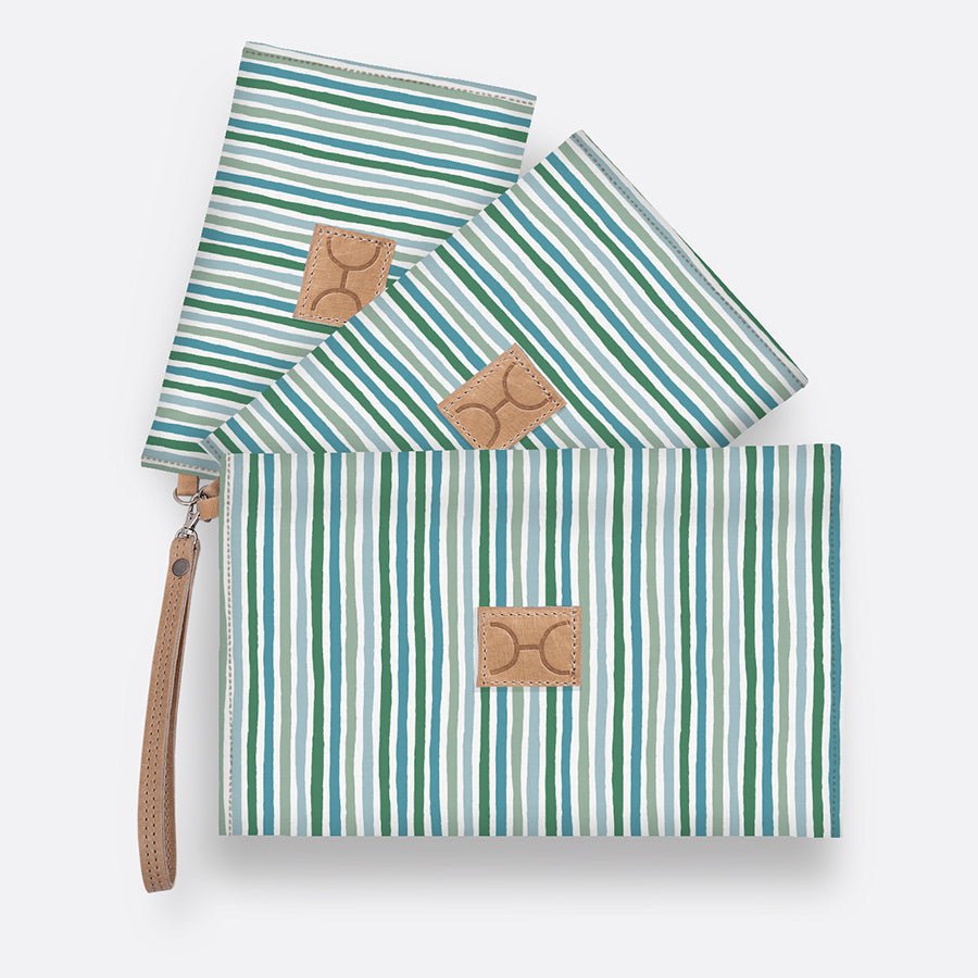 Accessory Pouches 3in1 Laminated Fabric - Thandana UK