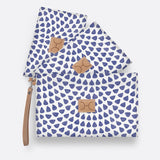 Accessory Pouches 3in1 Laminated Fabric - Thandana UK