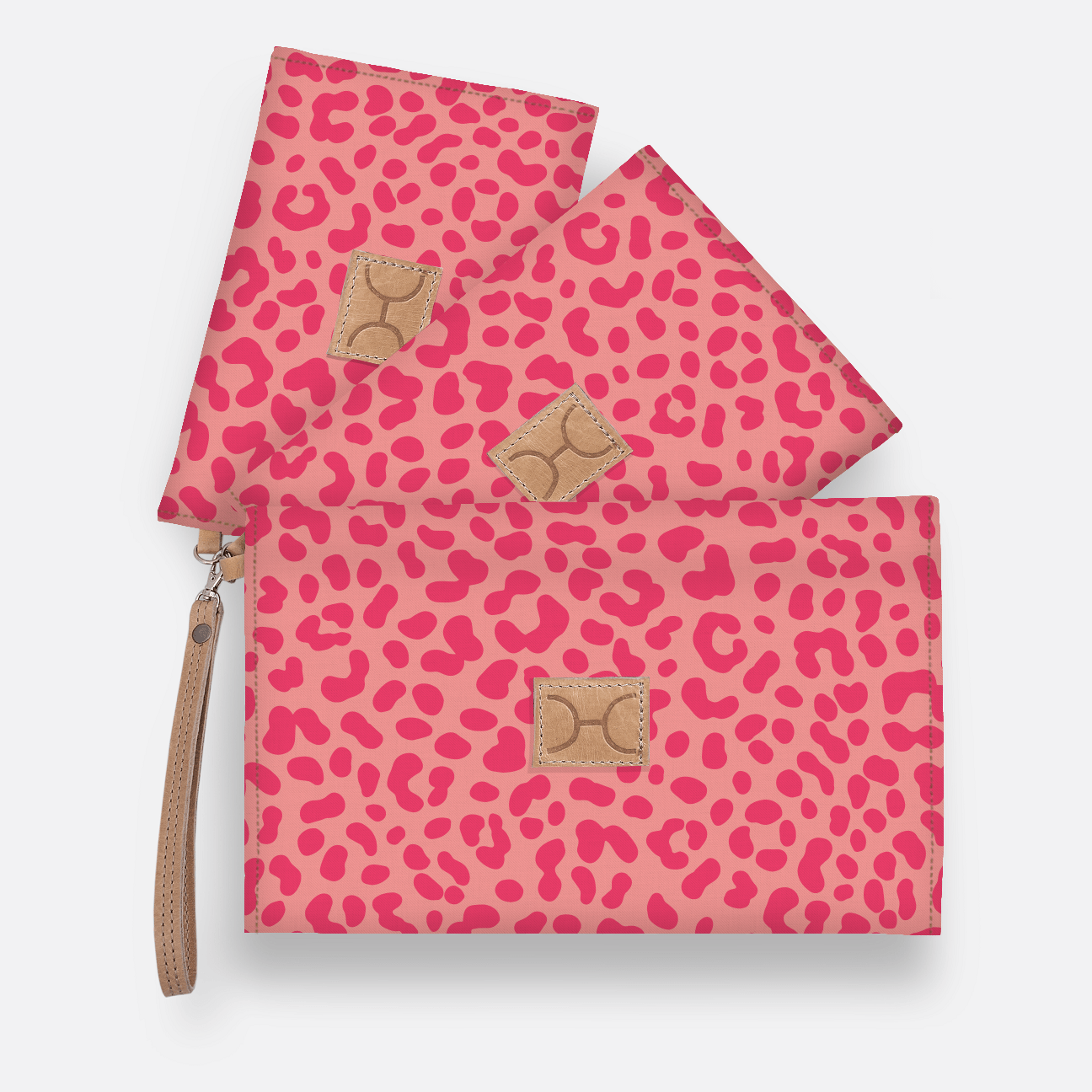 Accessory Pouches 3in1 Laminated Fabric - Thandana UK