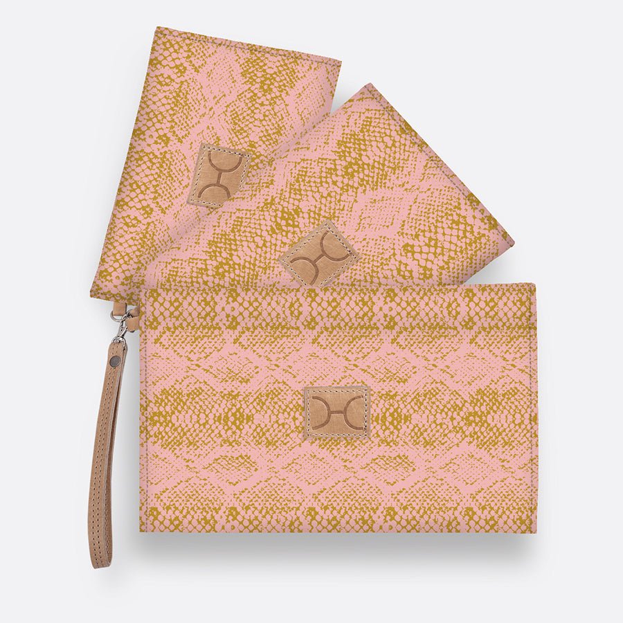 Accessory Pouches 3in1 Laminated Fabric - Thandana UK