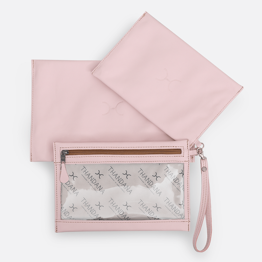 Accessory Pouches 3in1 Leather RTS - Thandana UK