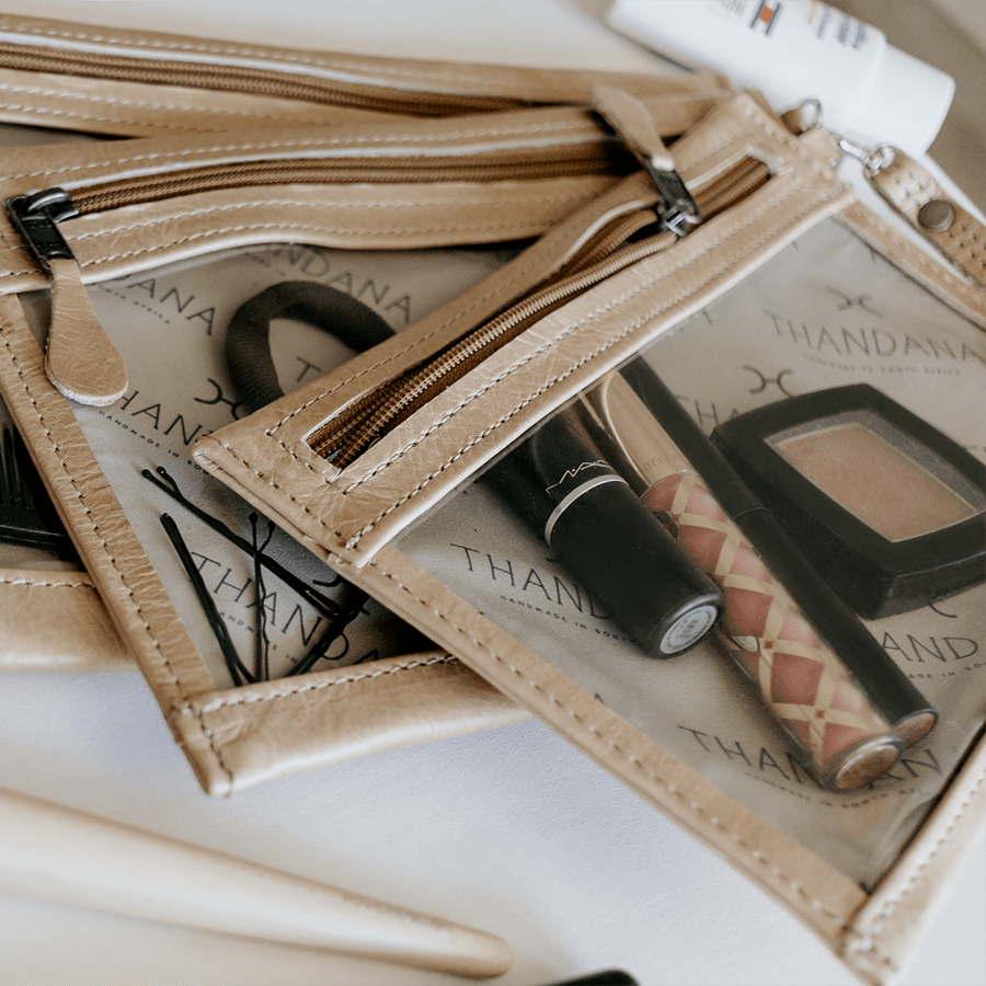 Accessory Pouches 3in1 Leather RTS - Thandana UK