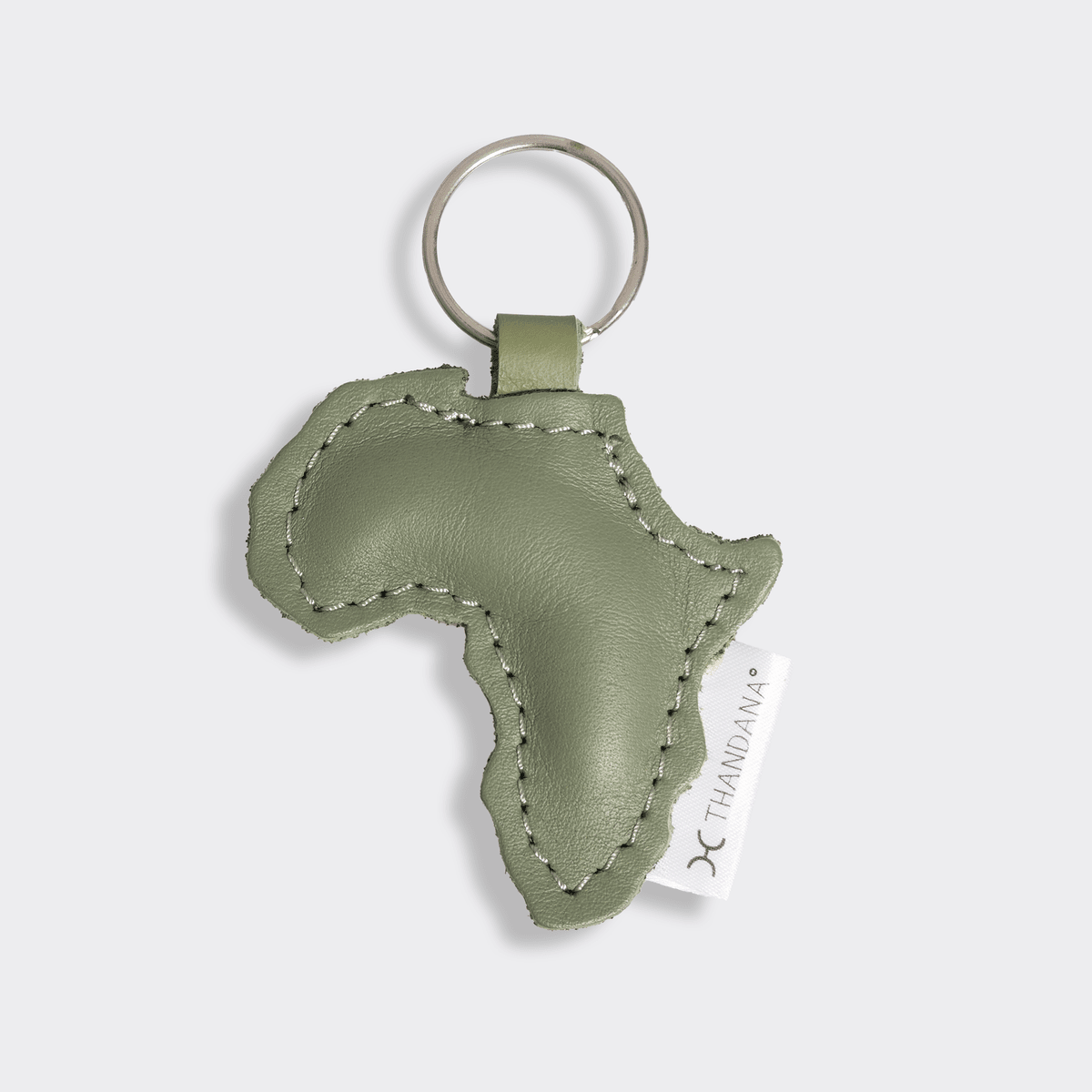 Africa Leather Key Rings - Thandana UK