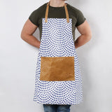 Apron Laminated Fabric with Leather Pouch - Thandana UK