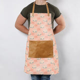 Apron Laminated Fabric with Leather Pouch - Thandana UK