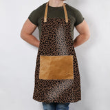 Apron Laminated Fabric with Leather Pouch - Thandana UK