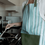 Apron Laminated Fabric with Leather Pouch - Thandana UK