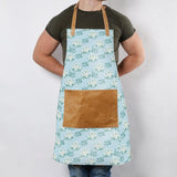Apron Laminated Fabric with Leather Pouch - Thandana UK