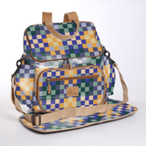Baby Nappy Backpack Laminated Fabric RTS - Thandana UK