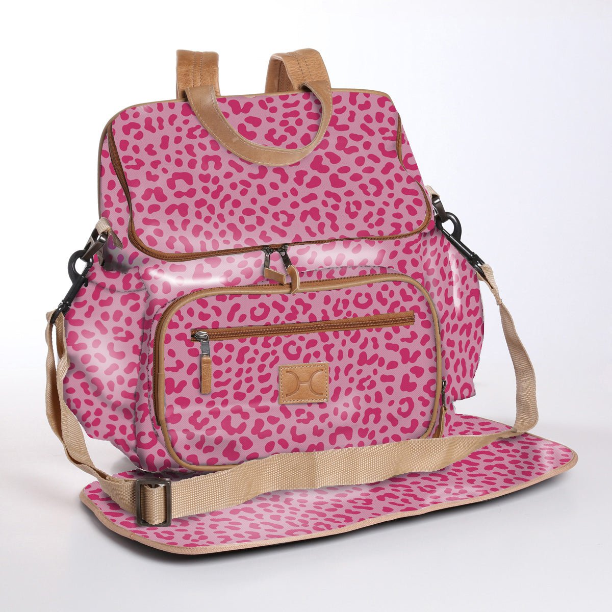 Baby Nappy Backpack Laminated Fabric RTS - Thandana UK