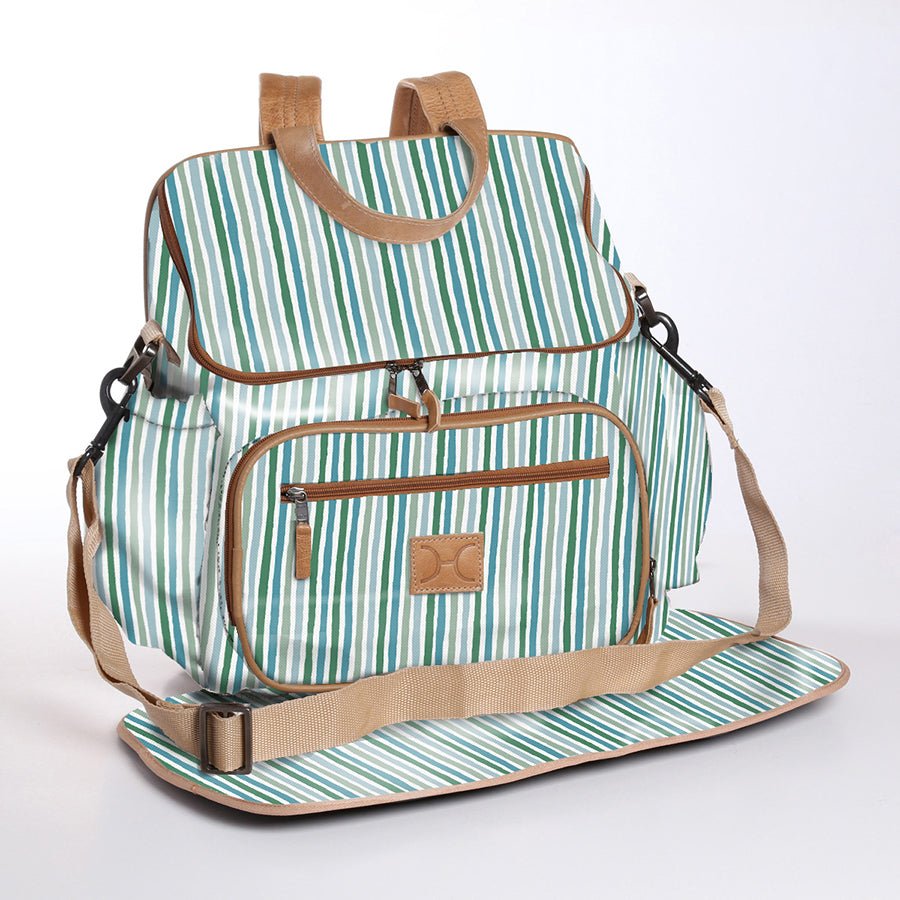 Baby Nappy Backpack Laminated Fabric RTS - Thandana UK