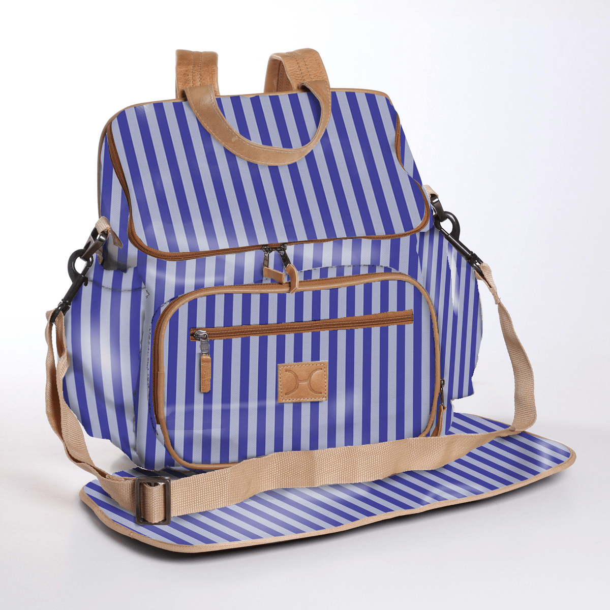 Baby Nappy Backpack Laminated Fabric RTS - Thandana UK
