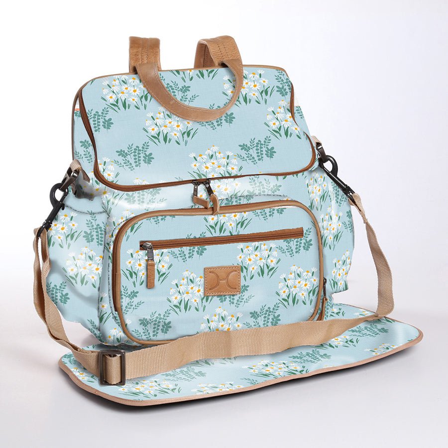 Baby Nappy Backpack Laminated Fabric RTS - Thandana UK
