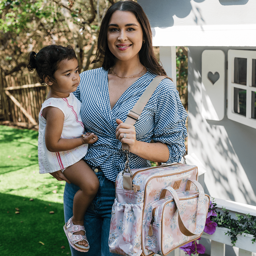 Baby Nappy Bag Laminated Fabric - Thandana UK