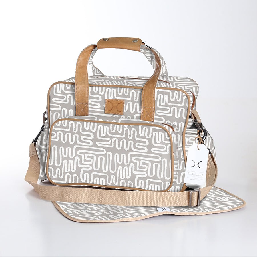 Baby Nappy Bag Laminated Fabric - Thandana UK