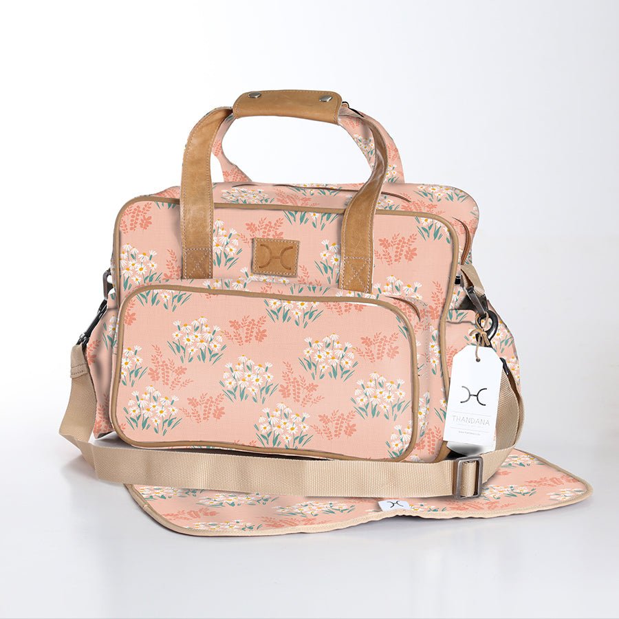 Baby Nappy Bag Laminated Fabric - Thandana UK