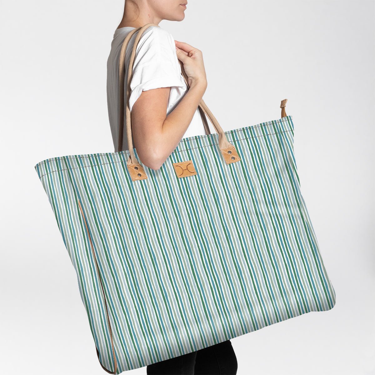 Beach Jumbo Bag Laminated Fabric - Thandana UK