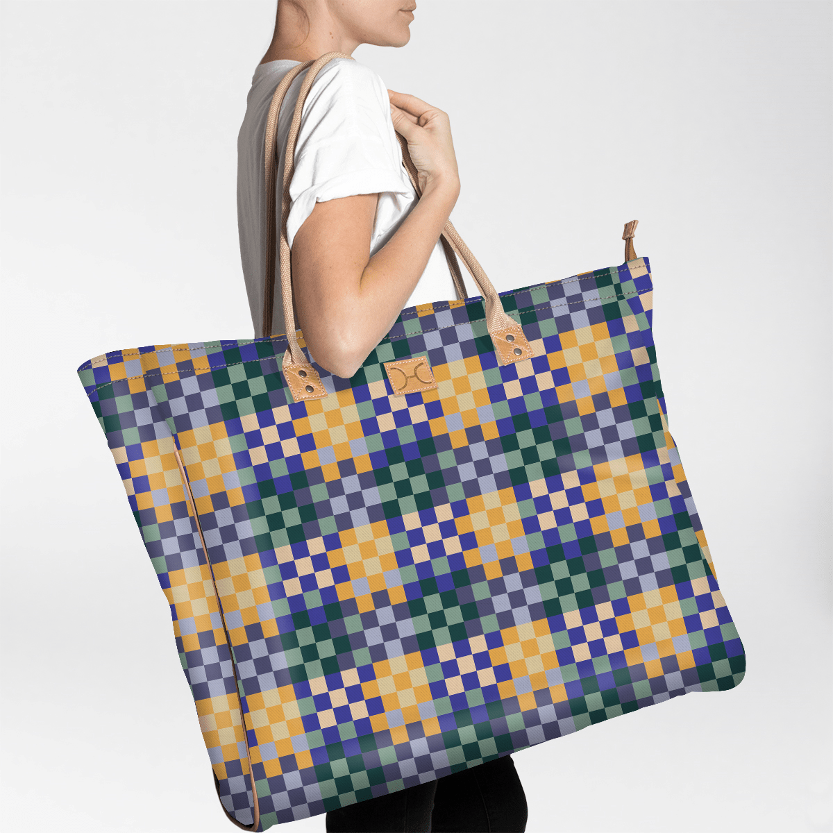 Beach Jumbo Bag Laminated Fabric - Thandana UK