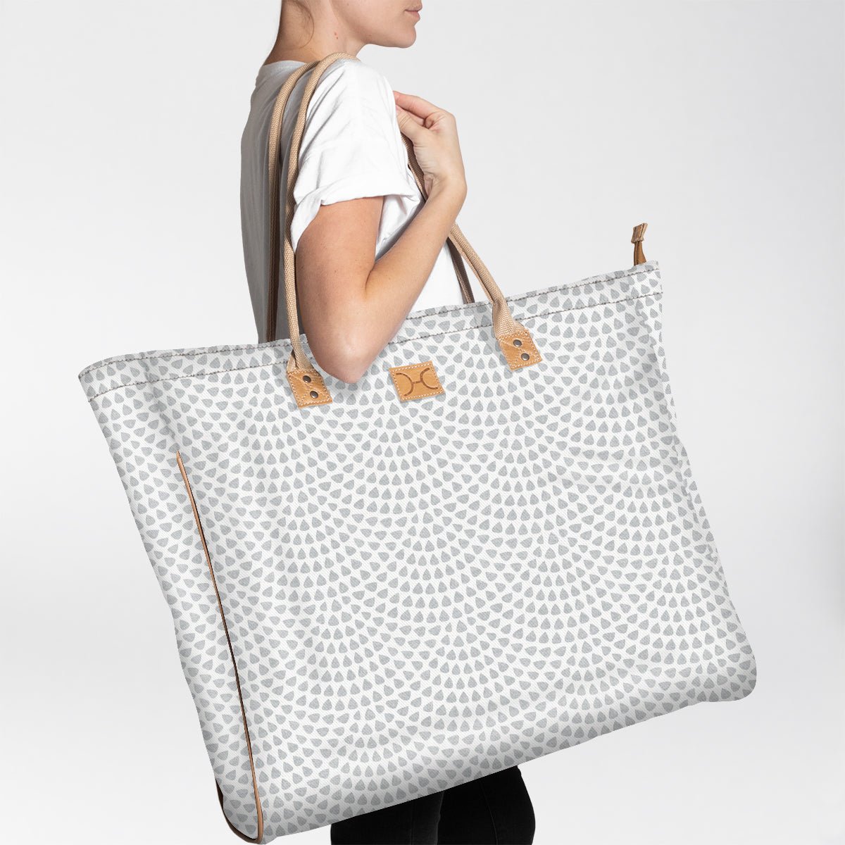 Beach Jumbo Bag Laminated Fabric - Thandana UK