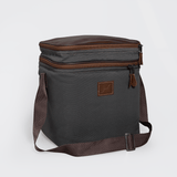 Big Lunch Box Canvas & Leather Hard Plastic Inner - Thandana UK